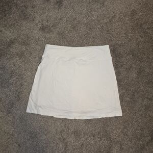 Goldhinge Women's White Mini Tennis Skirt/Shorts